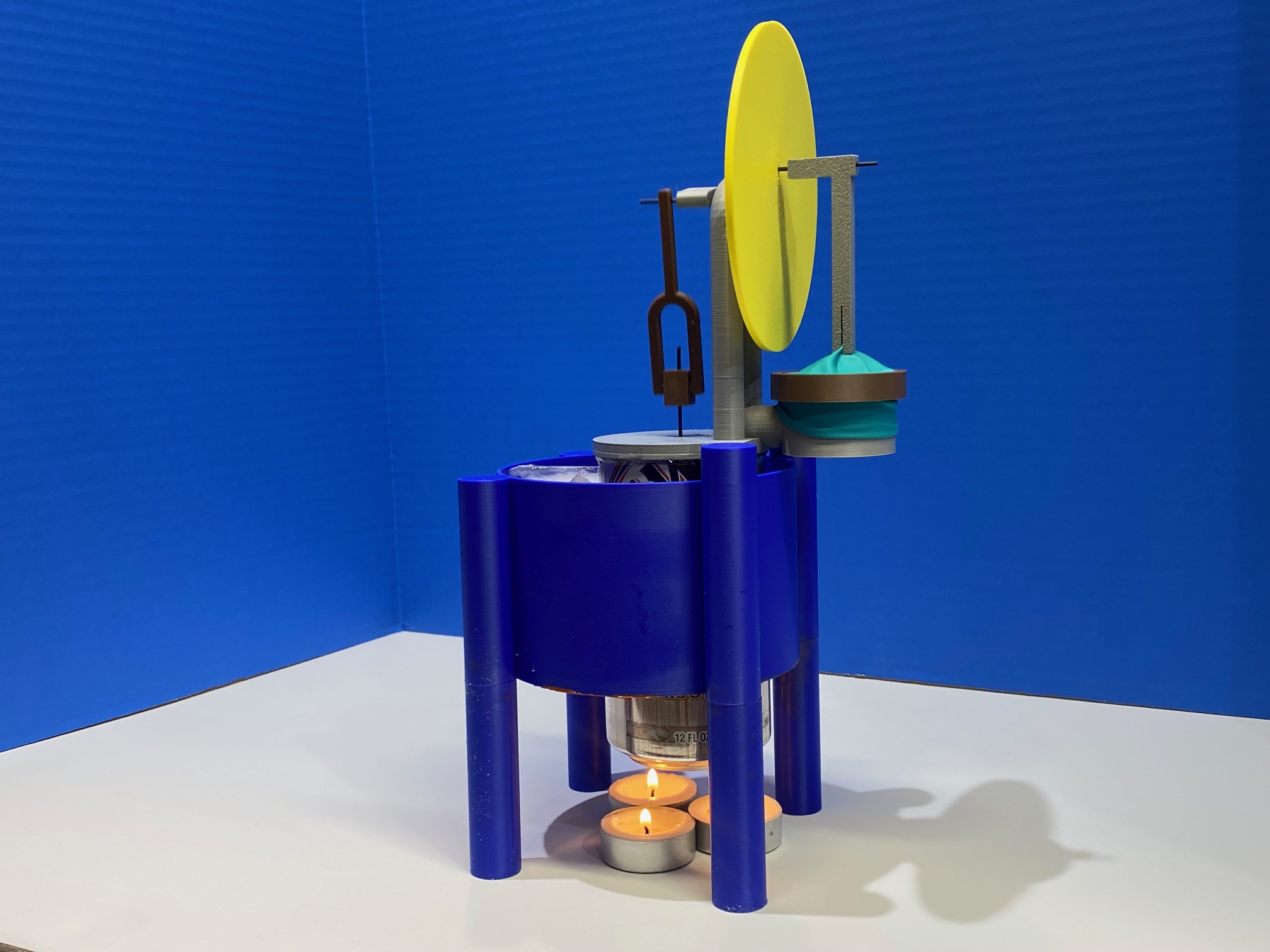Miniatura 2 do modelo 3D Working Stirling Engine