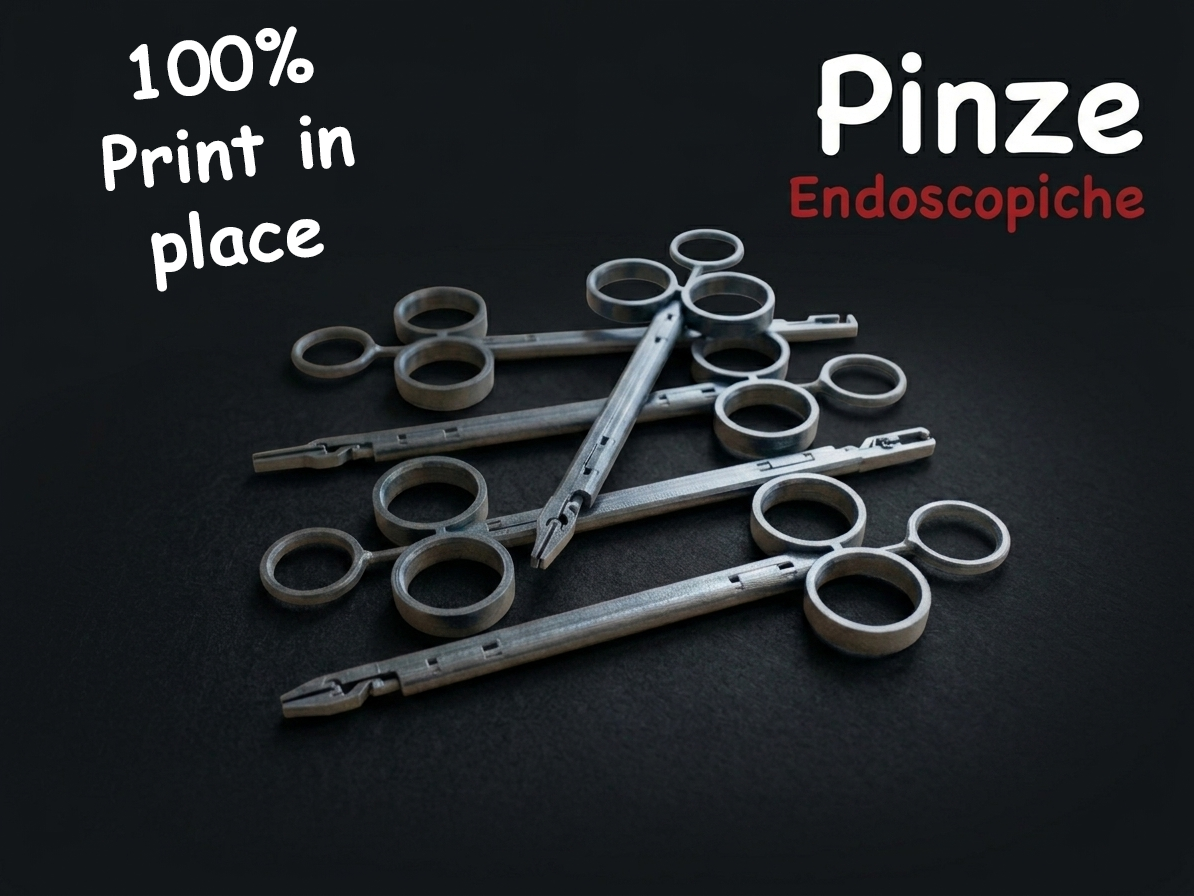Pinze endoscopiche Print in Place