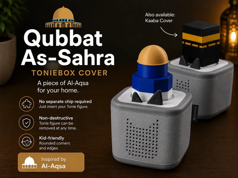 Al-Aqsa Cover für Kreativ-Tonies | Qubbat As-Sahra