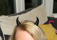 Serre-tête cornes de diable ou de faune — photo 6