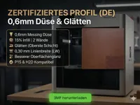 0.6mm nozzle, 0.3mm layer, 2 walls, 15% infill
