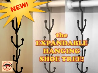 Expandable Hanging Shoe Tree
