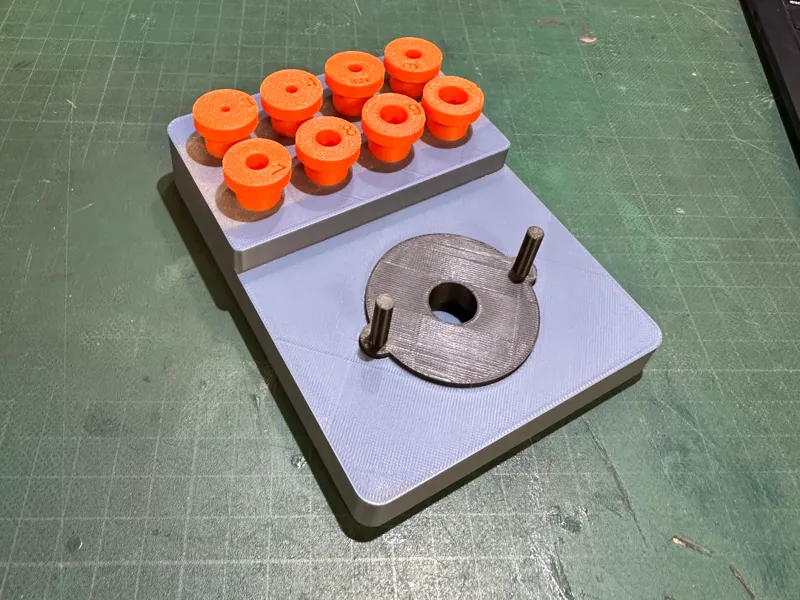 Stand centratore Fori - Drilling Guide Organizer