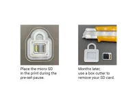 Boîtier discret et inviolable pour carte micro SD — photo 6