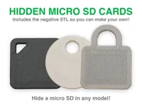 Boîtier discret et inviolable pour carte micro SD — photo 1