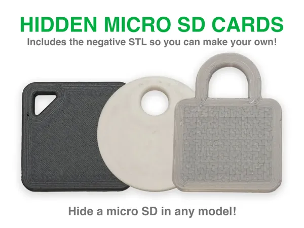 Boîtier discret et inviolable pour carte micro SD