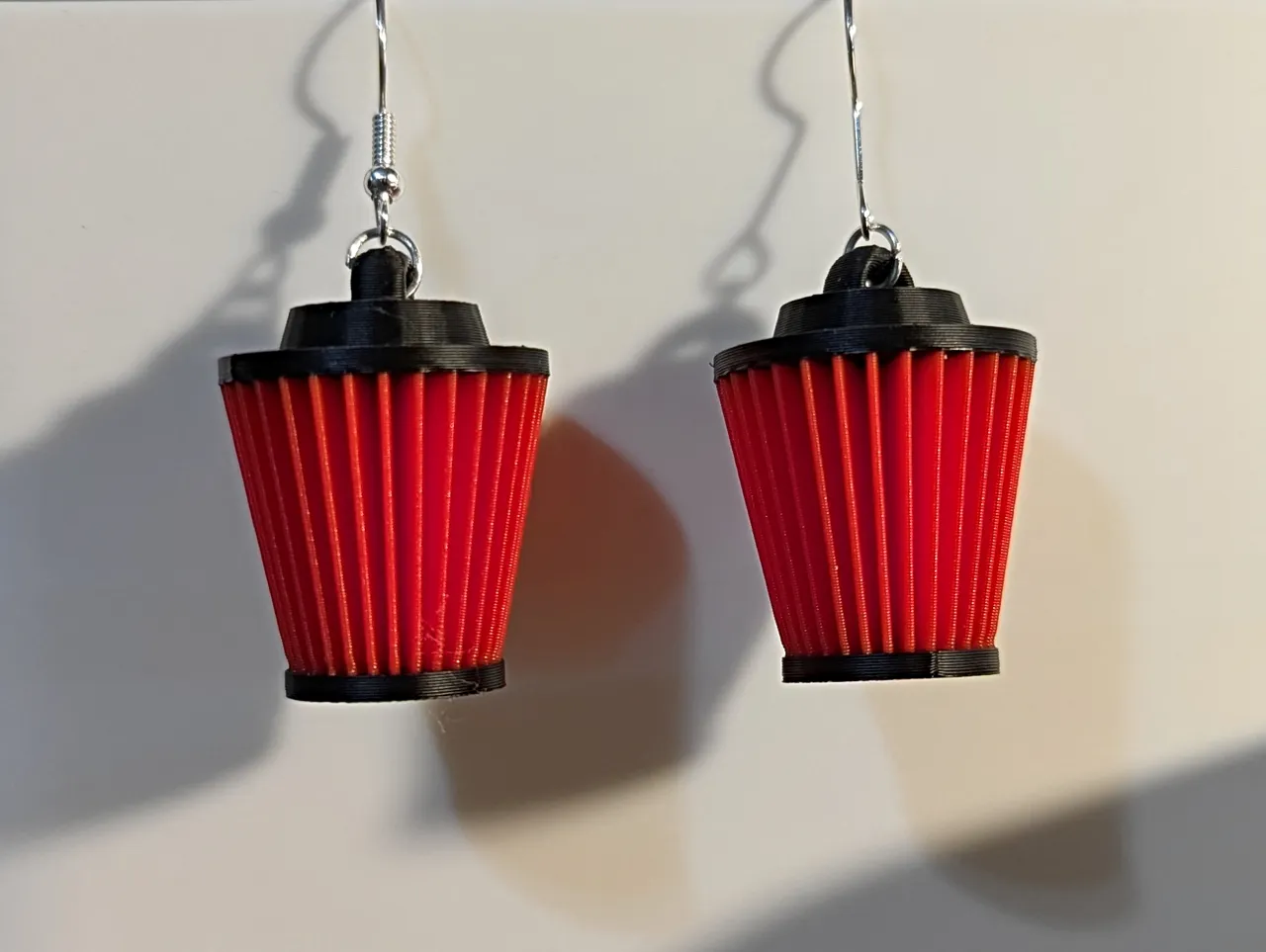 Cone Air Filter Earrings view 4