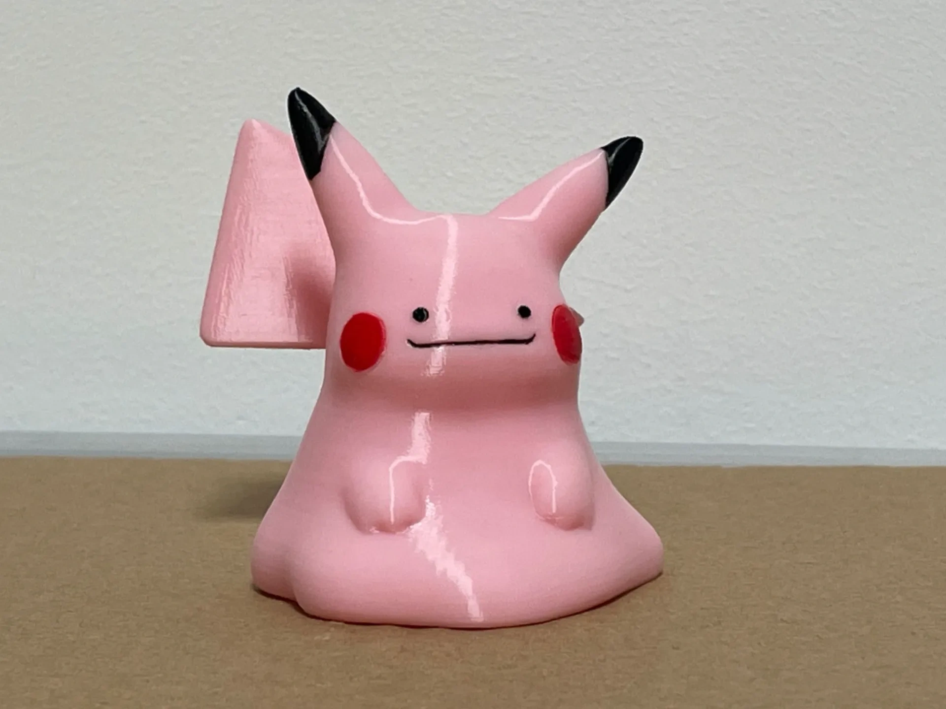 Miniatura 1 do modelo 3D 百变怪 皮卡丘 宝可梦 一体打印