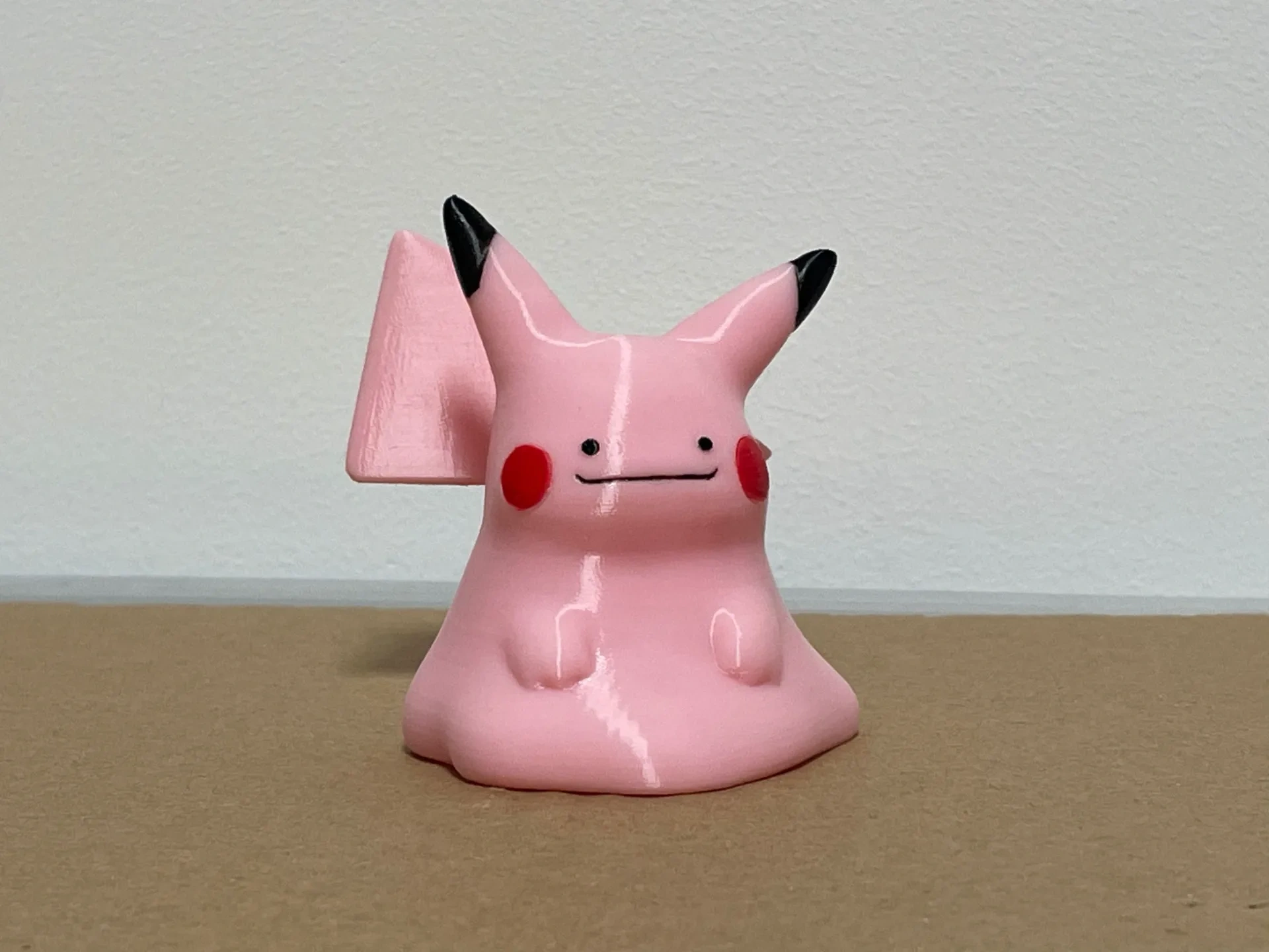 Miniatura 2 do modelo 3D 百变怪 皮卡丘 宝可梦 一体打印
