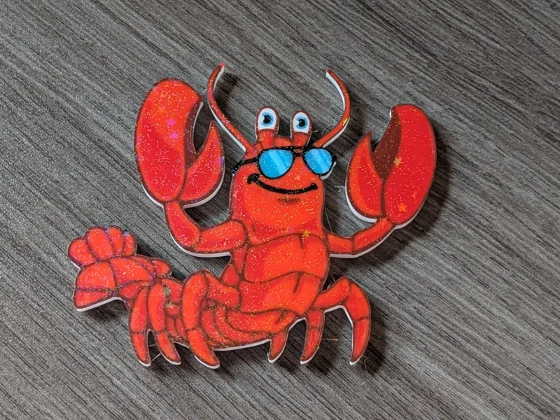 Lobster wearing sunglasses