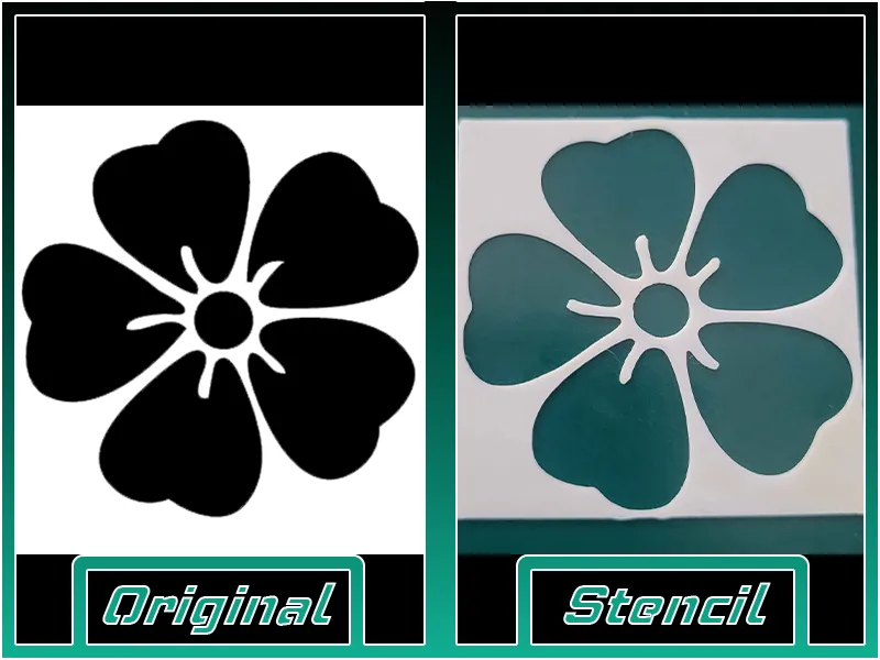 Flower Stencil