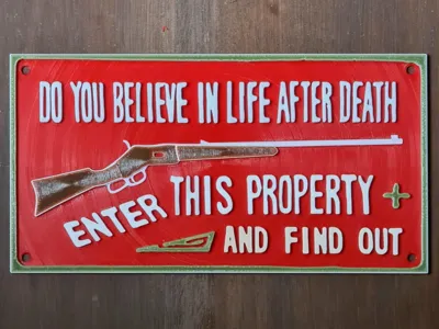 warning sign