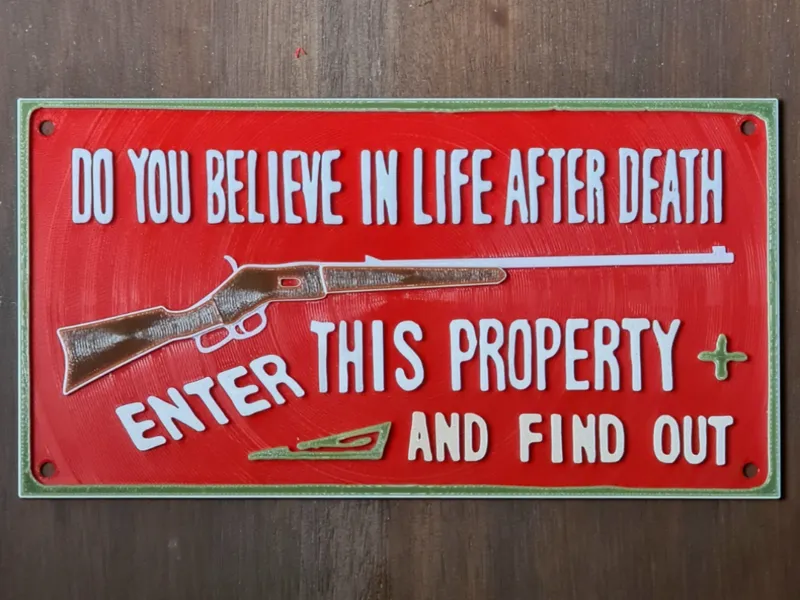 warning sign