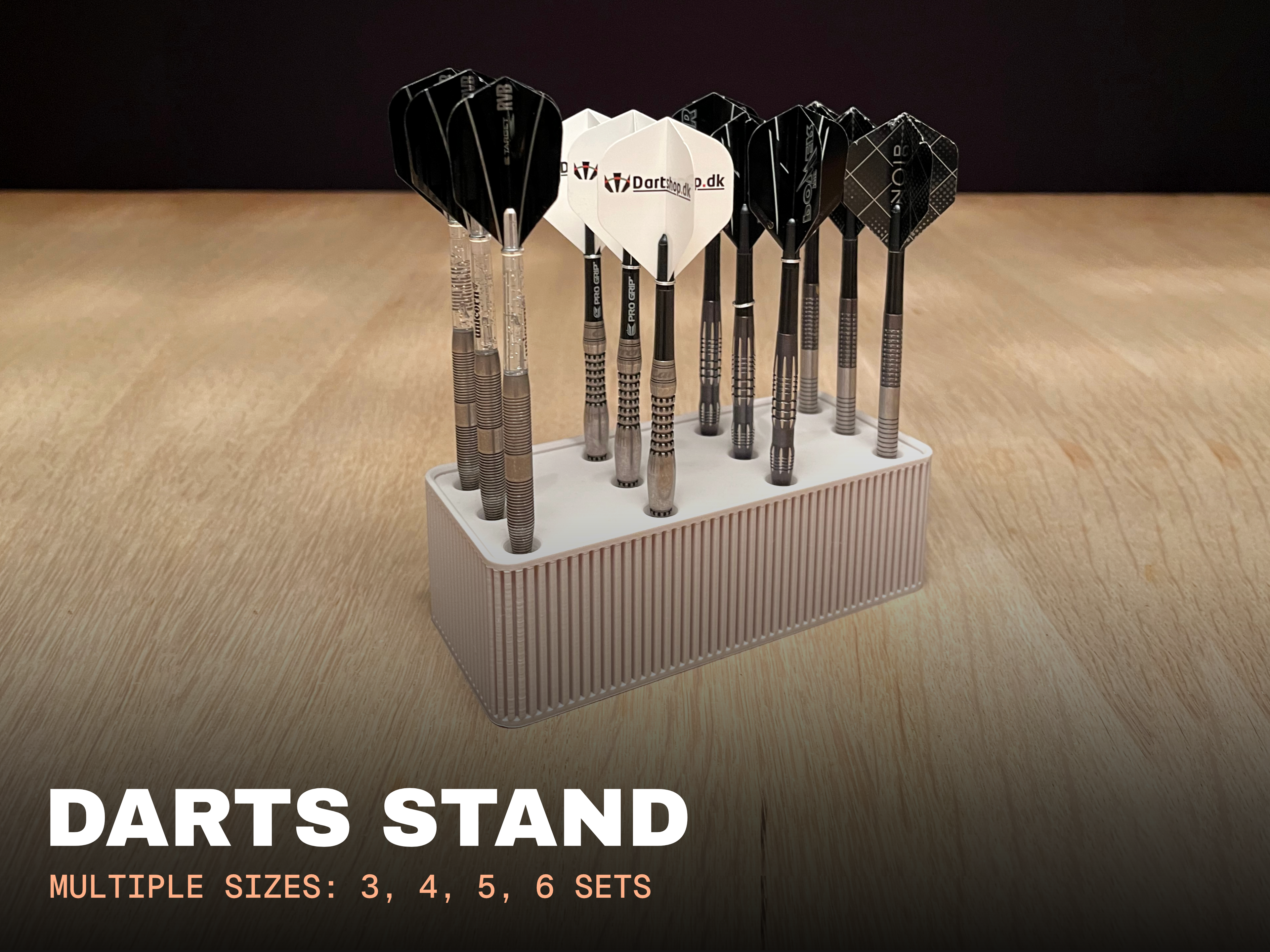 Miniatura 4 do modelo 3D Premium Darts Stand