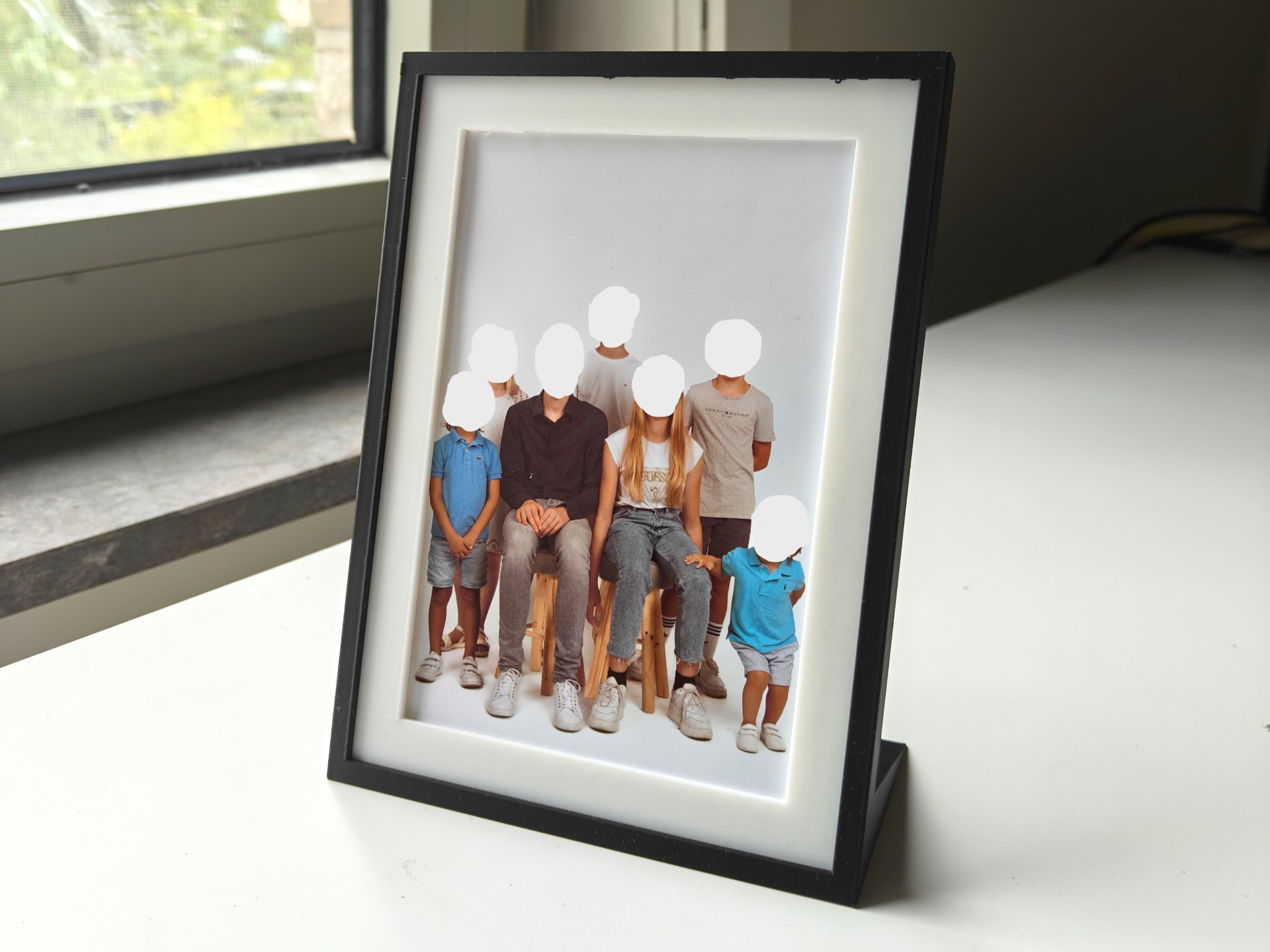 Photo Frame 10 x 15 , 4" x 6" Passeartout portrait
