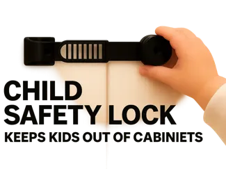 Child Safety Lock – Baby Proof Latch