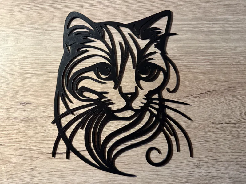 Katzenkopf - Wandbild VI