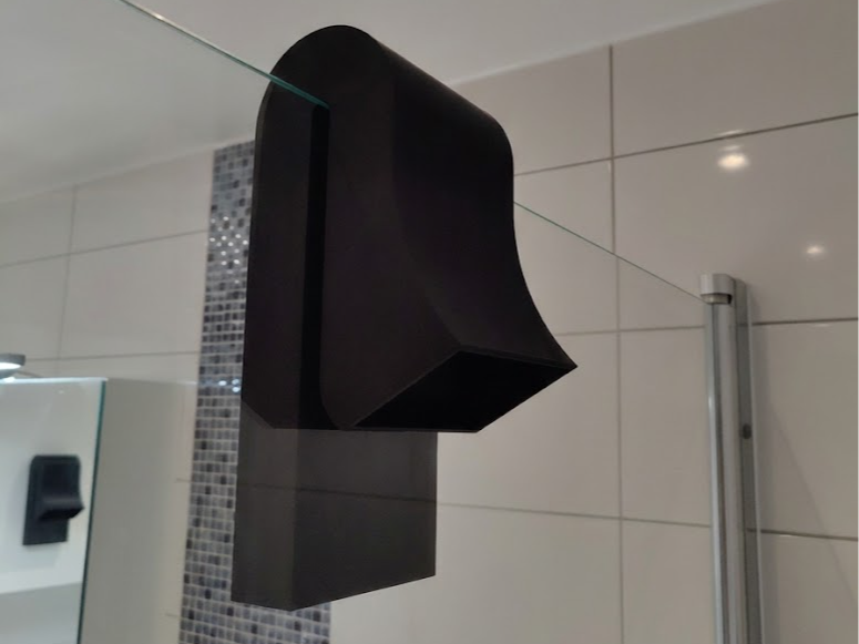 Shower speaker amplifier