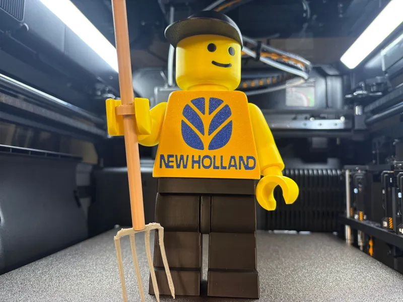 Brickman NEW HOLLAND 20cm Figur 500%