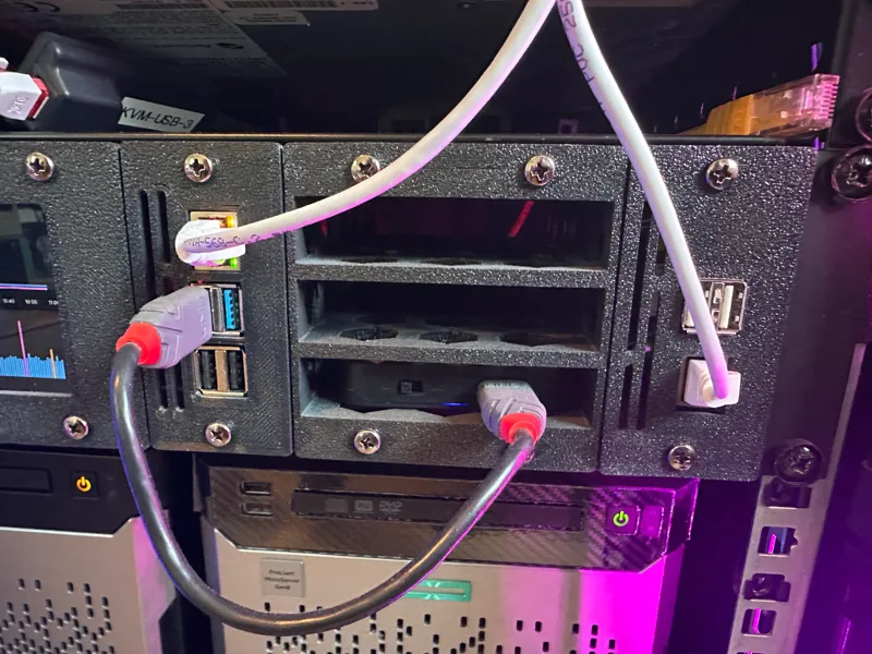 DAP MP-1 Panel - Raspberry Pi 4 mount