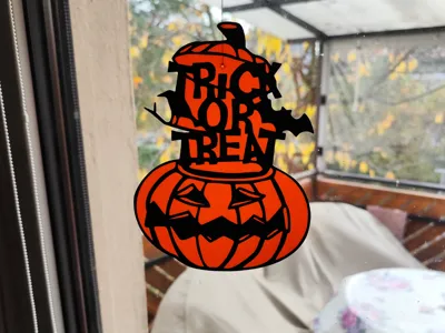Pumpkin trick or treat halloween