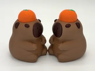 Capybara Orange Clicker