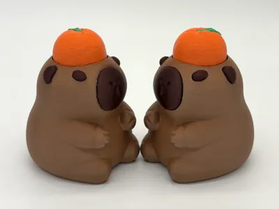 Capybara Orange Clicker