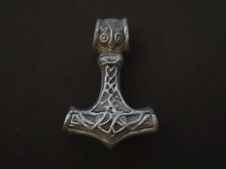 Thor's Mjolnir Hammer - Viking amulet pendant