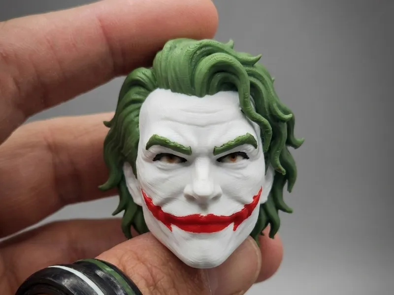 JOKER HEATH LEDGER - FROM BATMAN "Why so serious?"