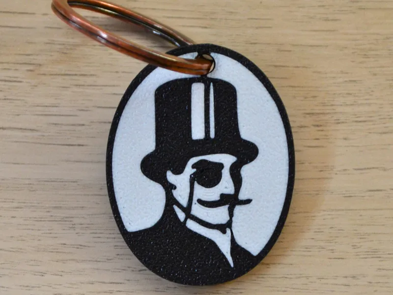 Arsène Lupin keychain