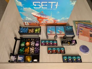 SETI - Optimized Board Game Trays