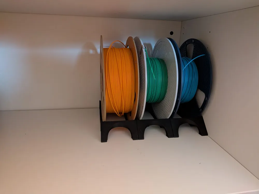 Modular Expandable Filament Spoolstand - Free 3D Print Model - MakerWorld