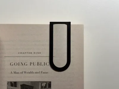 Low-Profile Bookmark - Ultra Fast Print!