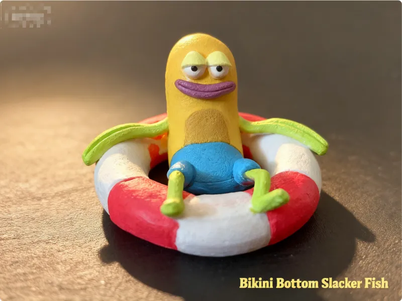 Bikini Bottom Slacker Fish