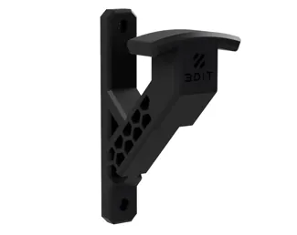 Motorcycle helmet hanger