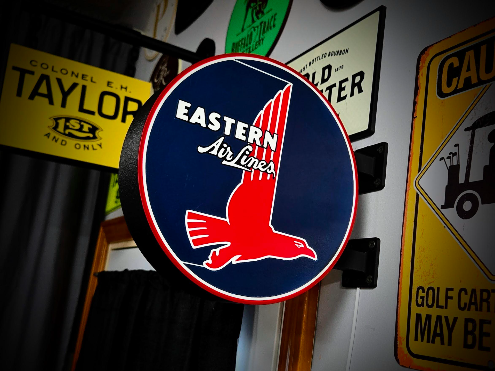 EASTERN AIRLINES - 2-Sided Station Lightbox Sign
