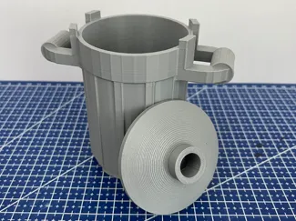 LEGOs Trashcan garbage bin