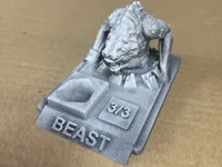 Jeton Bête 3D pour Magic The Gathering — photo 3