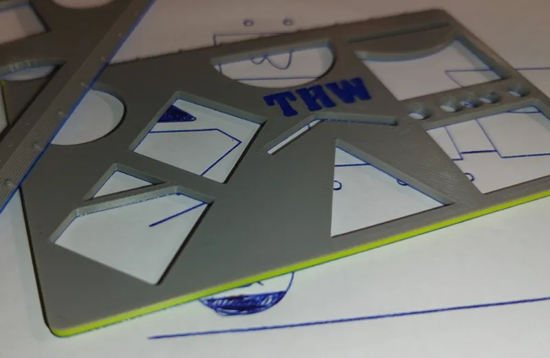 Tactical Sign Stencil (THW)