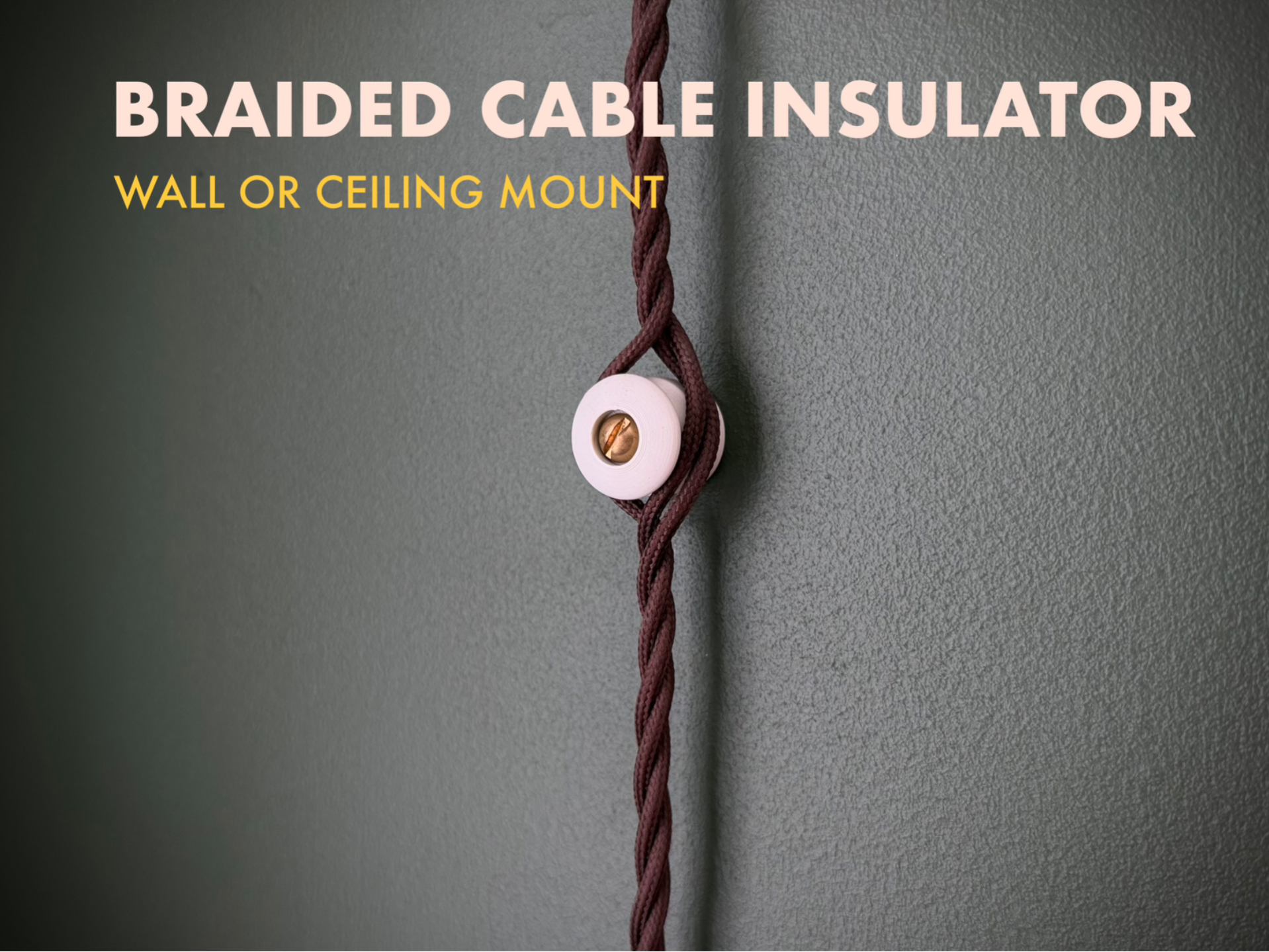 Braided Electrical Cable Insulator