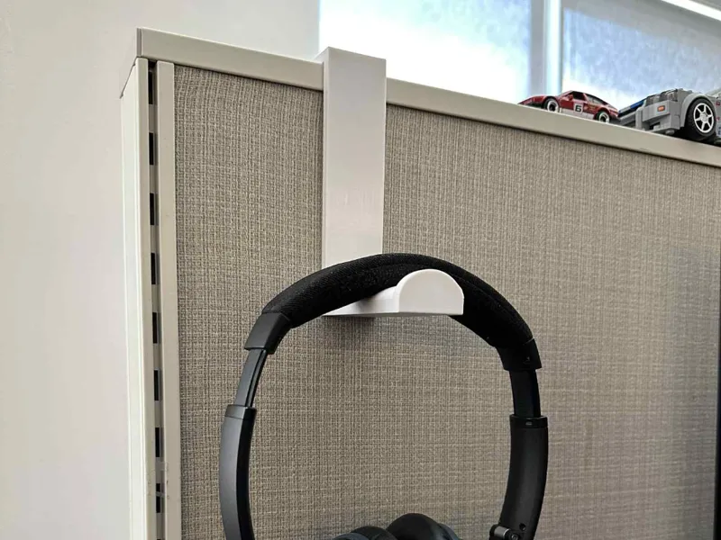 Cubicle Headphone Hook