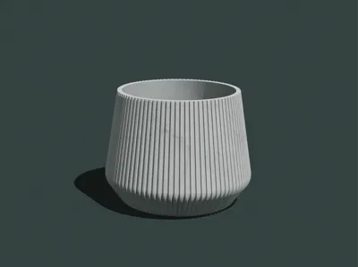 plant pot / interior minimalistic vase 