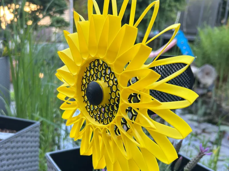 Windspiel Sonnenblume