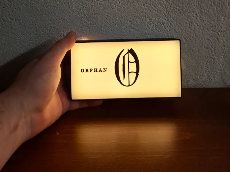 Orphan lightbox