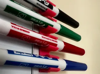 Marker Holder for Whiteboards