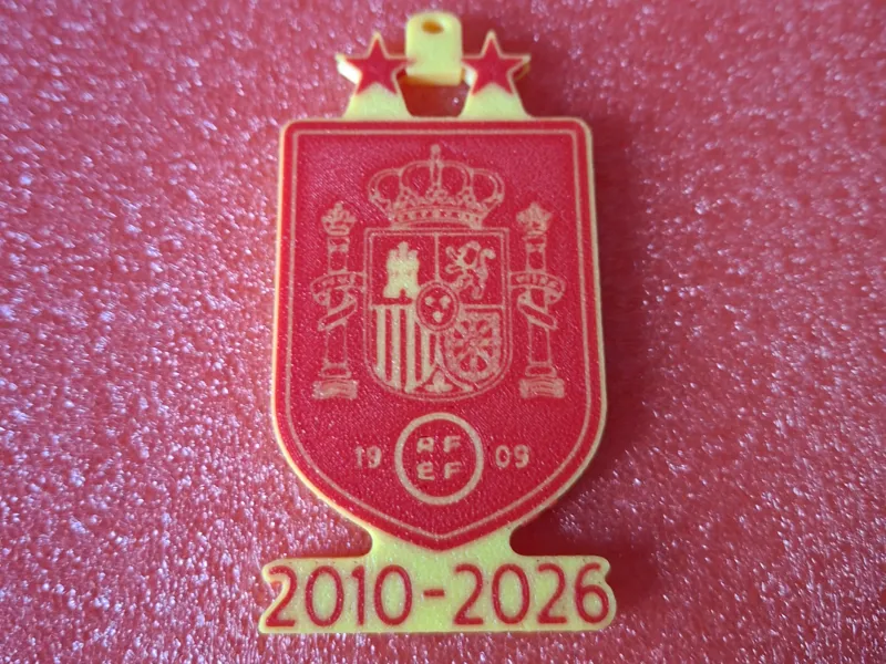 LLAVERO ESPAÑA BOCA ABAJO 