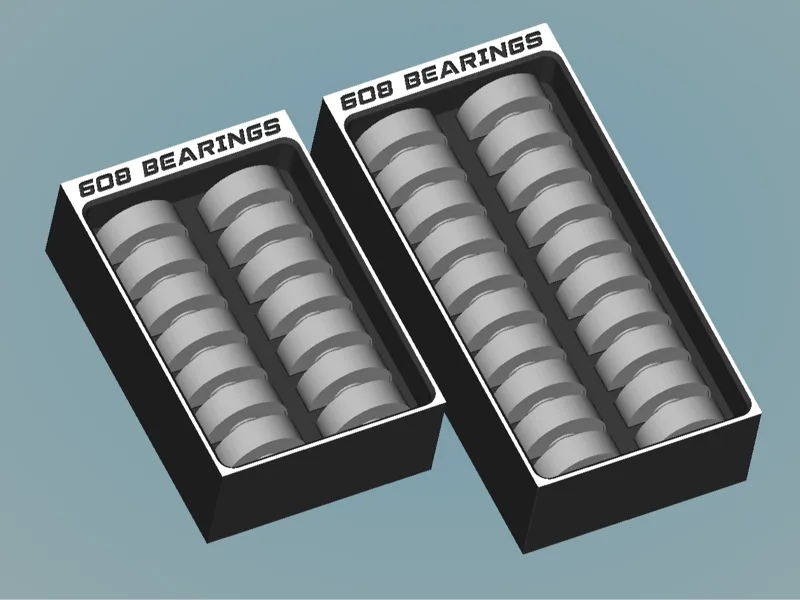 BaBo organizer insert for 608 bearings