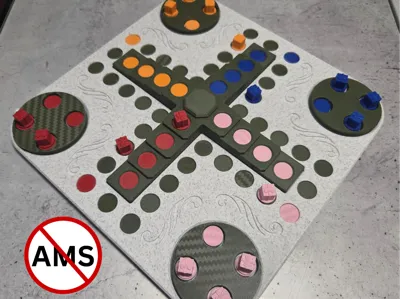 Christmas Tree Ludo - 3D Printed Board Game