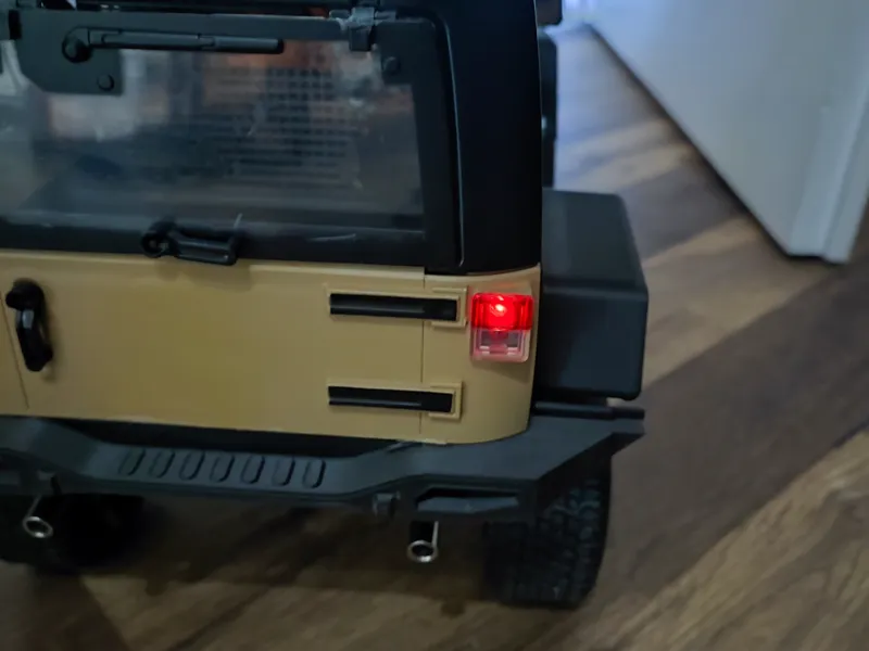 Jeep Wrangler Back LED Adapter 3x