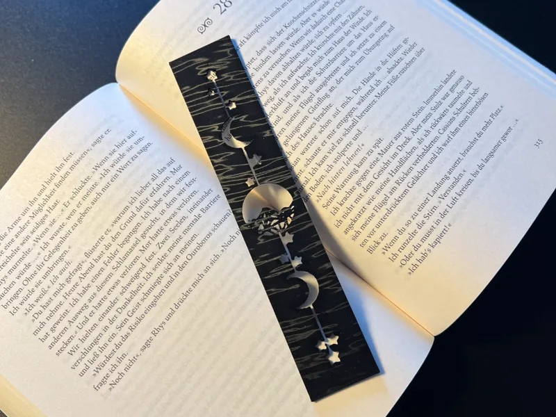 ACOTAR Feyre Tattoo Velaris Bookmark